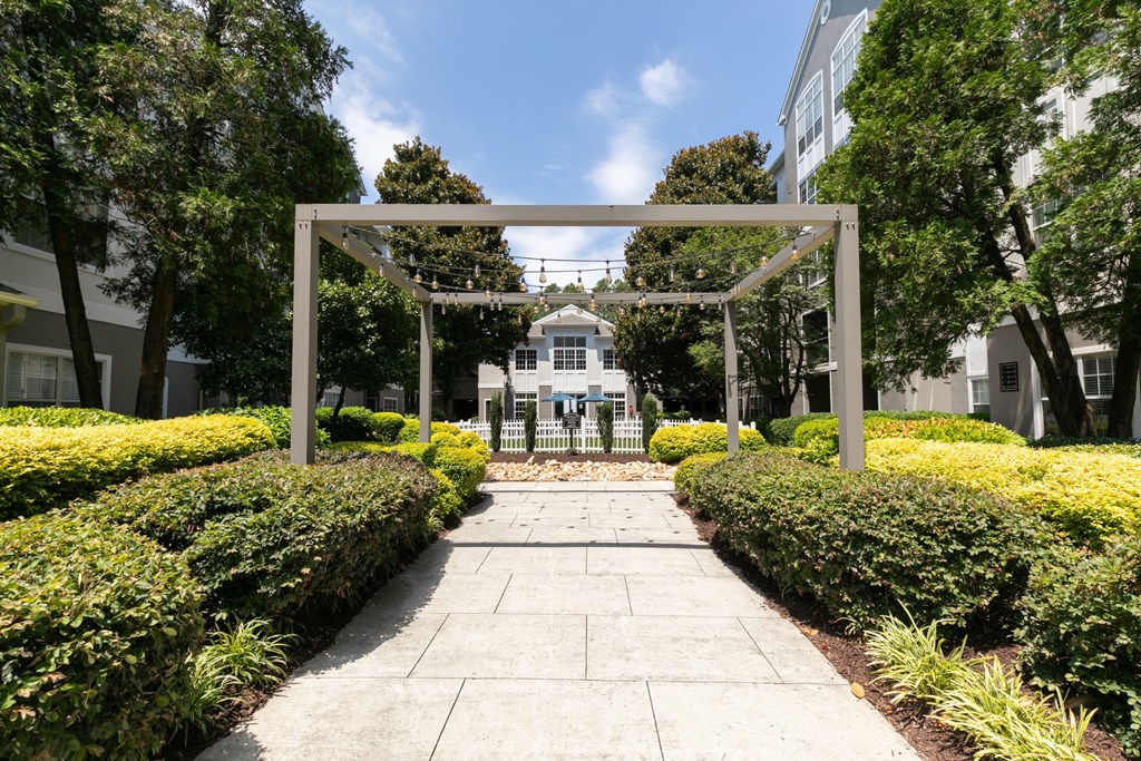 Beautiful Landscaping at Willowest in Lindbergh in Atlanta, GA 30324